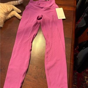 Pink lululemon Leggings